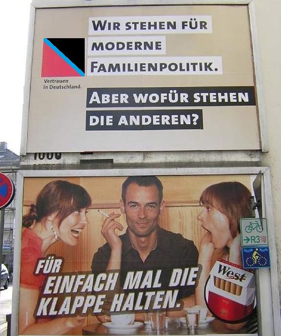 Plakatwand © 2009 by GNU