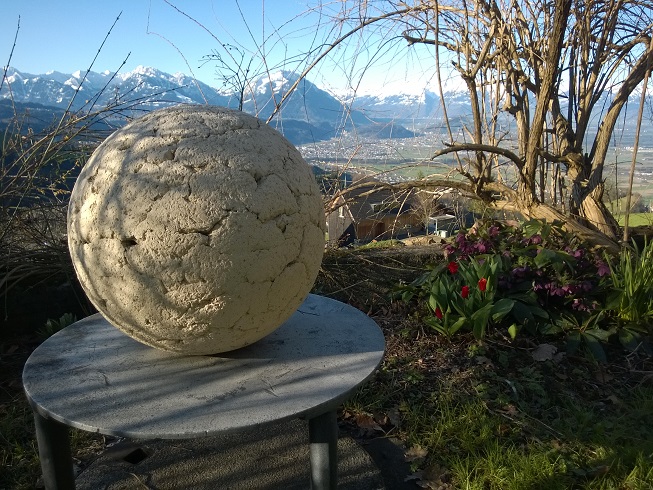 Tonkugel vor Südwestblick © 2015 by DMGG