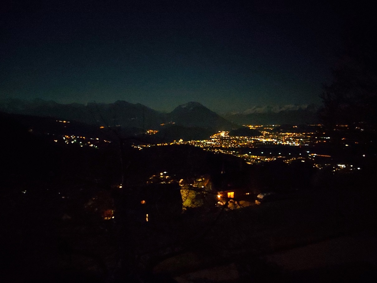 Osternacht über dem Rheintal © 2022 by DMGG