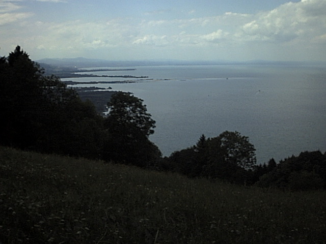 Bodensee gegen Westen © 2000 by DMGG