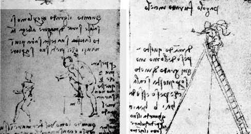 Haltungsstudien © in Da Vinci: op.cit.